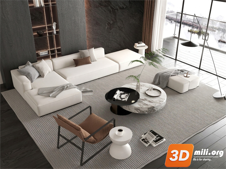 Sofa Minotti Skp Files 